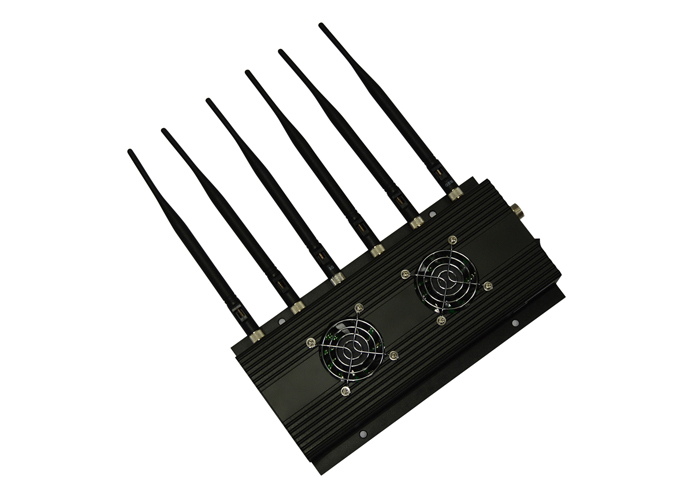 Adjustable 6 Bands Cell Phone Signal Jammer, CDMA GSM PCS 2G 3G 4G WIFI Signal Blocker