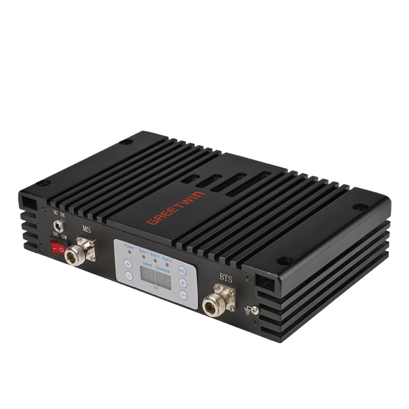 LTE800+GSM900+DCS1800 tri band signal repeater