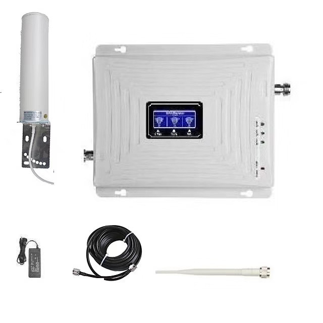 20dBm Tri band 2G 3G 4G 900 1800 2100 MHz Mobile Signal Booster