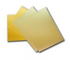 Пластик золотой А4 для струйной печати (210x297) 0,3мм