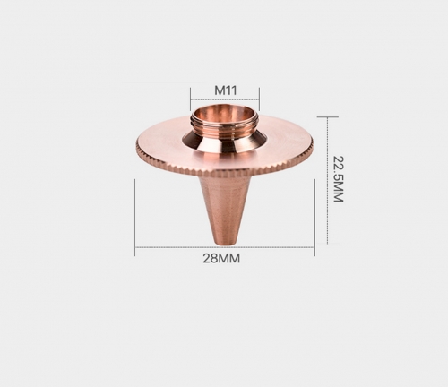 Одинарное сопло D28MM , H22.5MM,M11