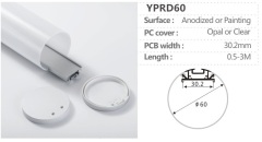  LED Profile  YPRD60