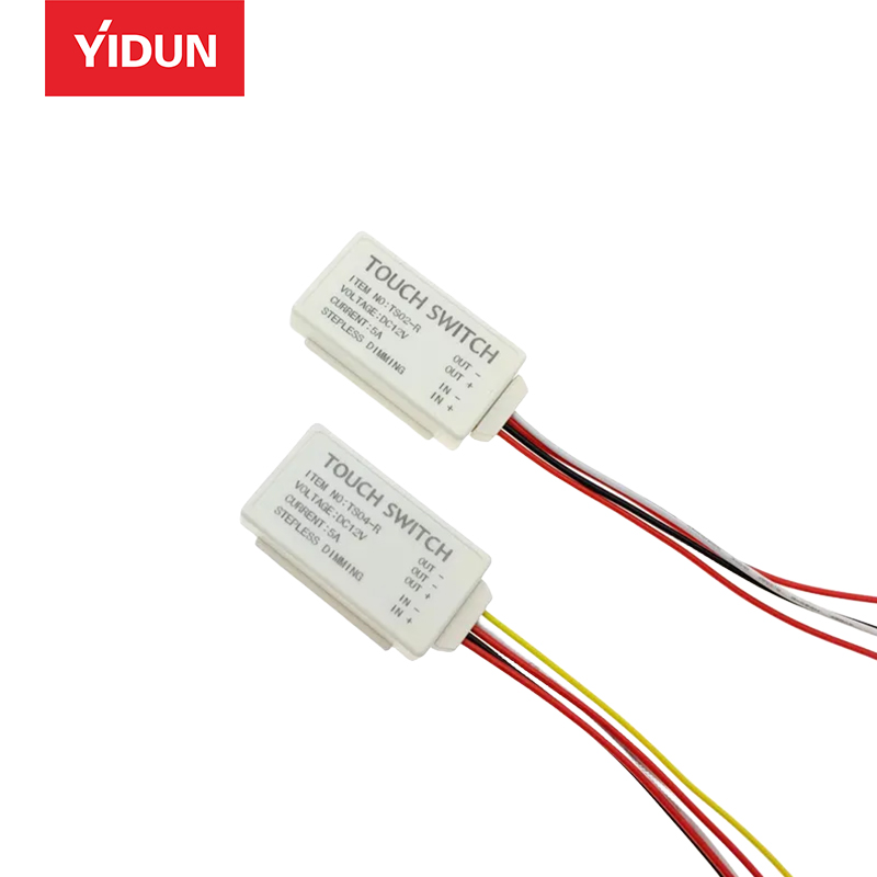 LED Mirror Touch Switch (TS04-R1) – Touch-Activated LED Light Control