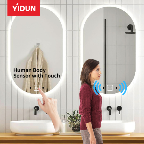 LED Hand Sweep Mirror Switch (YMS-701-212) – Gesture Activated Mirror LED Control