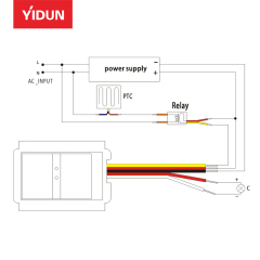 LED Hand Sweep Mirror Switch (YMS-701-211) – Gesture Activated Mirror LED Control