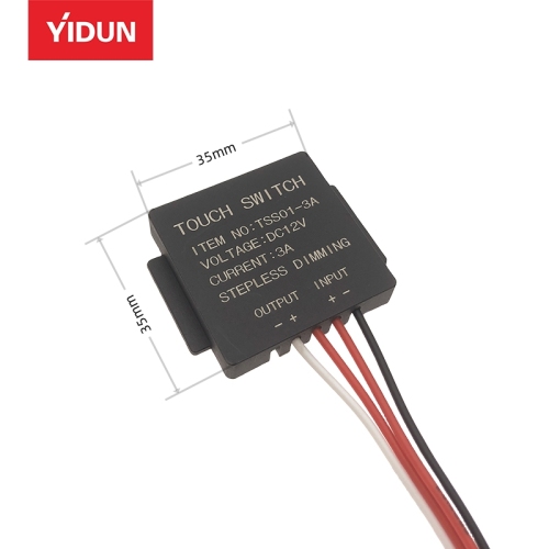 LED Mirror Touch Switch (Model TSS01‑3A) – Touch‑Activated LED Mirror Controller