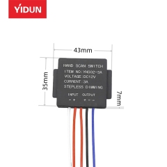 LED Mirror Touch Switch (Model YHS02‑3A) – Touch‑Activated LED Mirror Controller