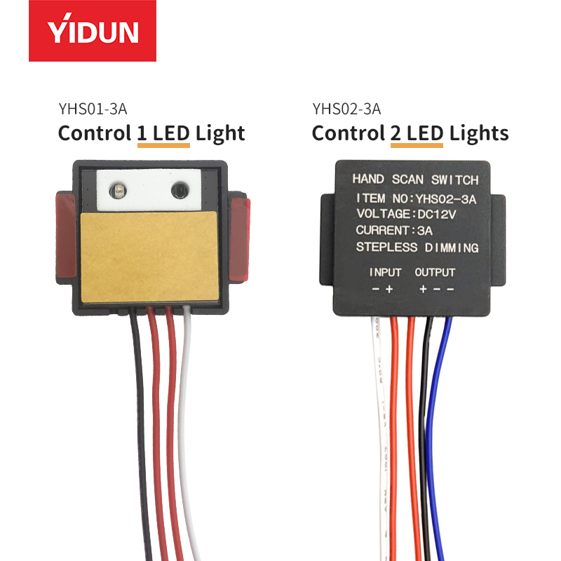 LED Mirror Touch Switch (Model YHS02‑3A) – Touch‑Activated LED Mirror Controller