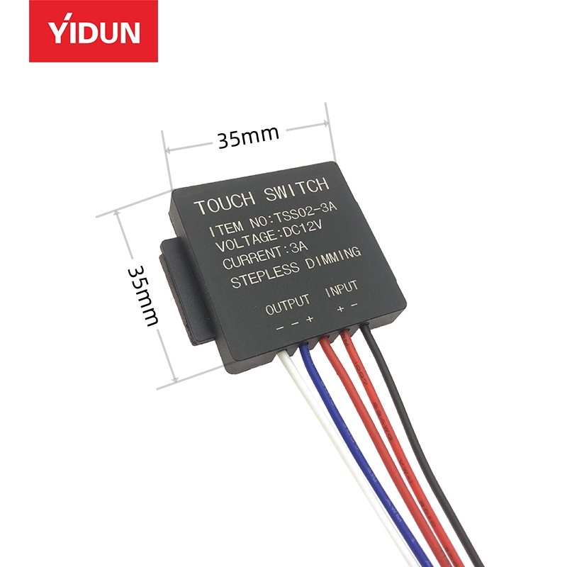 LED Mirror Touch Switch (Model TSS02‑3A) – Touch & Motion Activated LED Mirror Controller