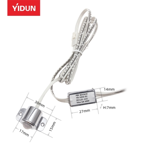 LED Human Body Sensor Switch (Model YD‑MZS‑02) – Motion Activated LED Control Switch
