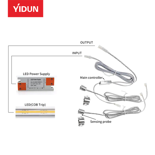 LED Shielding Inductive Switch (Model YD‑MZS‑06) – Proximity Sensor LED Control Switch