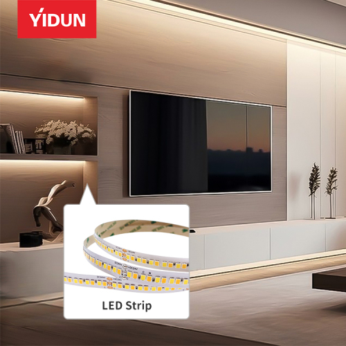 LED Strip Light (YG2835S-240D-10) – 240 LEDs/m SMD2835 High-Density DC12/24V Flexible LED Tape