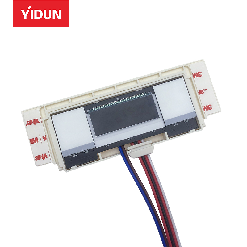 LED Mirror Multi-Function Touch Switch (Time Display, Defogging & Dimming)
