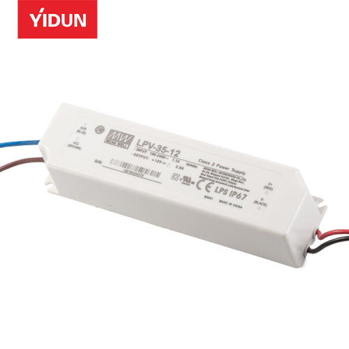 MEAN WELL LED Power Supply (Model LPF‑25‑12) – 12 V DC 25W LED Driver Power Supply