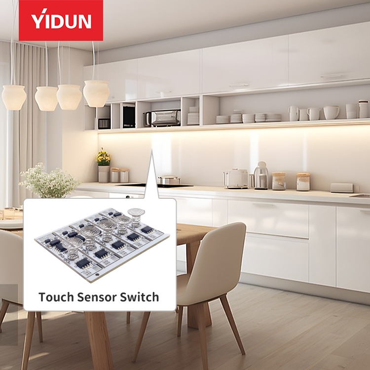 LED Touch Sensor Switch (Touch Sensor-S00) – Capacitive Touch Activated LED Control