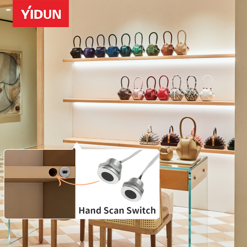 LED Dual-Position IR Door Sensor Switch (JHL-H201-2-H) – LED Lighting Control for Cabinets & Wardrobes