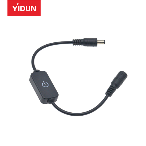 LED Touch Sensor Switch (TS-DC5.5) — 12-24V Touch-Activated LED Dimmer, 60W