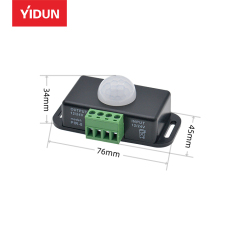 LED Human Body Infrared Sensor for Cabinet & Wardrobe Lighting (PIR-8)
