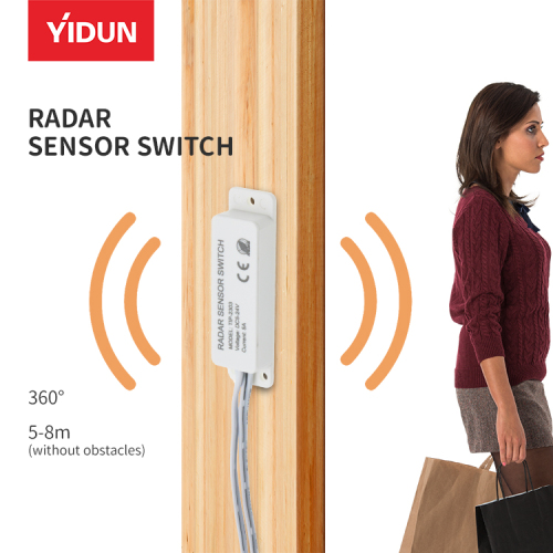 Radar Infrared Sensor Switch – DC12-24V Automatic LED Control
