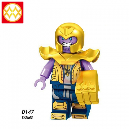 D147 D146 Black Panther Thanos Marvel Movie Superhero Series Kids Toy