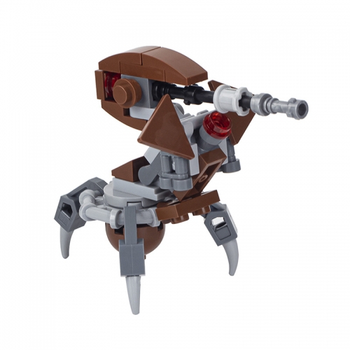 MOC2021 Star War Sniper Robot DIY Model Building Blocks Educational Toys For Children Gifts