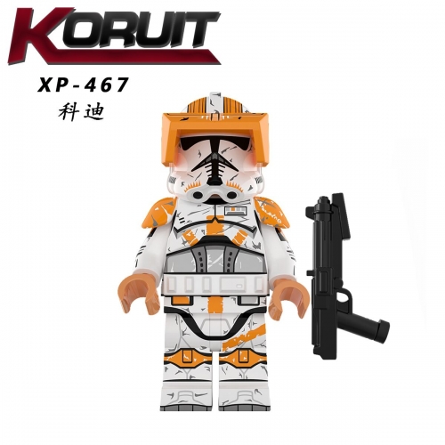 XP467 Star Wars Movie Commander Cody Action Figure Building Blocks Kids Toys