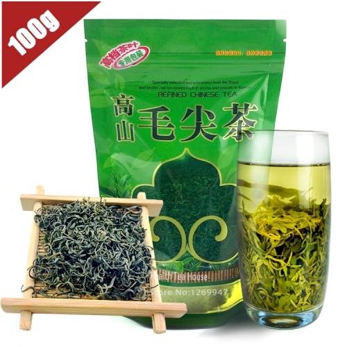 Синь Ян Мао Цзянь ( Ворсистые вершины из Синь Ян), зелёный чай. 100 гр.