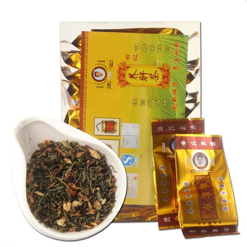 Китайский травяной антиалкогольный чай для восстановления функций печени и пищеварения