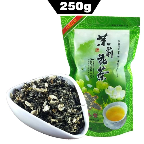 2023 Organic Jasmine Green Tea Buy Directly From China Natural Flower Green Te Help Slimming Bag Packaging chinese beat green tea organic tea online