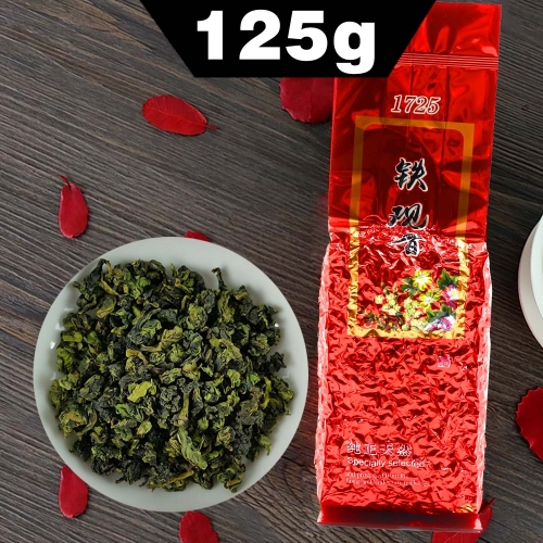 Зеленый чай Улун Весна TieGuanYin 1725 галстук Гуань Инь чай для похудения вакуумная упаковка 125g   