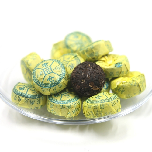 Laocang 2015yr Yunnan Tuocha Tea Chrysanthemum Aroma Ripe Puer Tuocha Mini Pu Erh Tuo Cha Tea