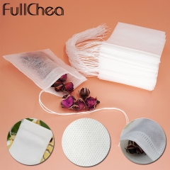 Tea Bags 100 Pcs/Lot Bags For Tea Bag Infuser With String Heal Seal 5.5 x 7CM Sachet Filter Paper Teabags Empty Tea Bags