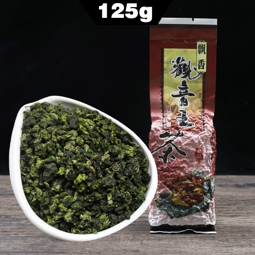 Весенний чай TieGuanYin для снижения веса Tie Guan Yin Зеленый чай Oolong с вакуумной упаковкой 125г
