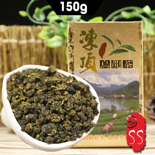2023 Taiwan Dongding Oolong Tung-ting Mountain Tea Natural Oolong Cha Box Tea 150g