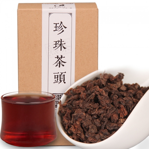 2018 китайский Юньнань Шу Пуэр чай "Жемчужина старый чай голова" спелые пуэр чай 200 г/кор.