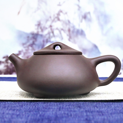 Wu Liucai Personalized Teapot Filter Handmade Purple Clay Huanglong Mountain Raw Ore Purple Mud Tea Pot 270ml