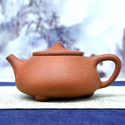 Teapot Filter Xu Baoguo Personalized Huanglong Mountain Raw Ore Dragon Blood Sand Handmade Purple Clay Tea Pot 260ml