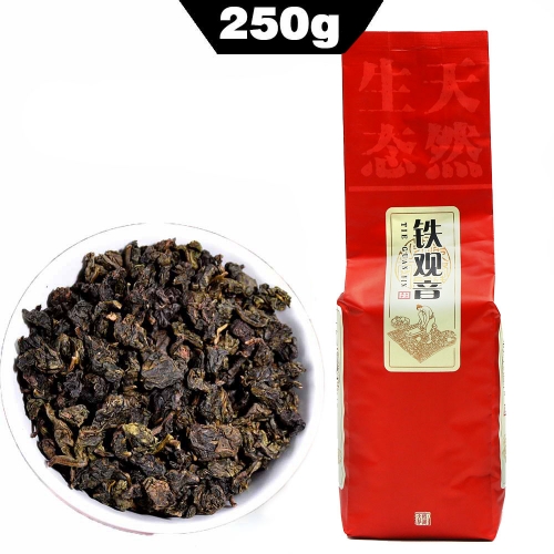 2023 Chinese Roast Tieguanyin Green Tea Oolong Tie Guan Yin 1725 Weight Loss China Green Food Slimming Teas Gift 250g