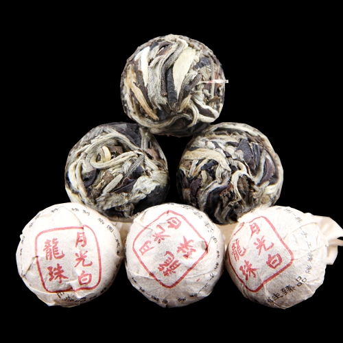 2022 Moonlight White Mini Ball Nectar Flavour Белый китайский чай Moonlight Tea 100g