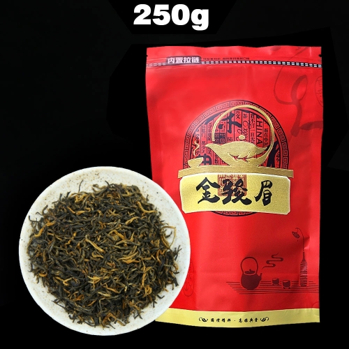 2023  Chinese Tea Jin Jun Mei Teas Wuyi Black Tea Buds Golden Eyebrow Spring Premiums 250g