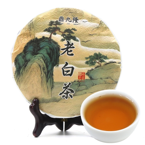 2020 Landscape Old Bai Cha Chinese White Tea Leaf Cake 350g