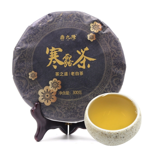 2021 HanLu Old Bai Cha Chinese White Tea Leaf Cake 300g