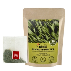 FullChea-Натуральный эвкалиптовый чай в пакетиках 30 пакетиков, 1,5 г/пакетик-100% чистый Хойас де Эвкалипто-Без ГМО-без кофеина-улучшает здоровье дых