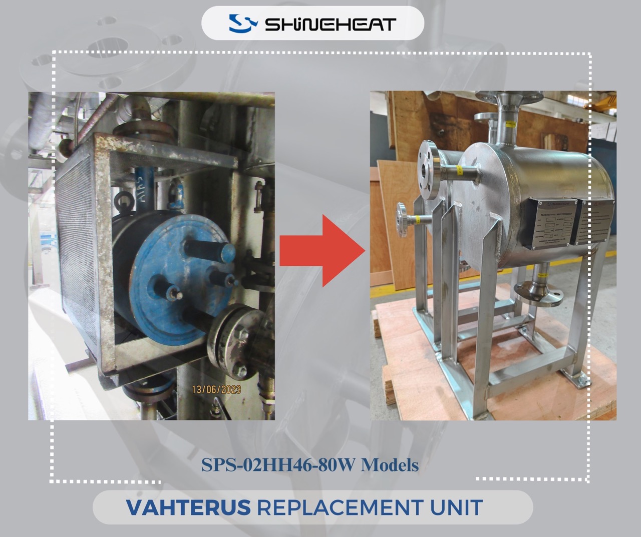 Oleochemical Cooling Process Upgrade with SHINEHEAT Plate and Shell Heat Exchanger