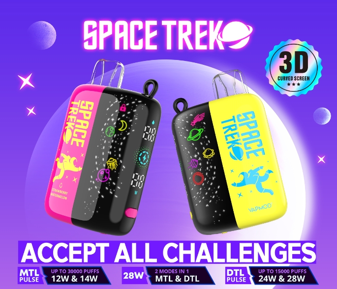 Spacetrek30000 3D Curved Screen Disposable Vape