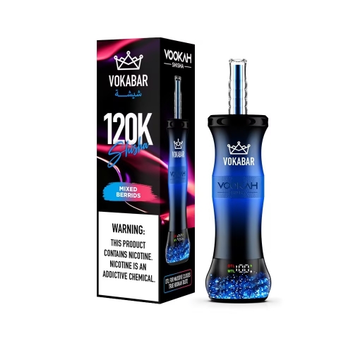 VOOKBAR 120K Puffs MTL & DTL Shisha