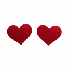 Hot Sale Disposable black Nipple Pasties Small Heart Shape Sexy Breast Nipple Cover Decorative Boob Pasties