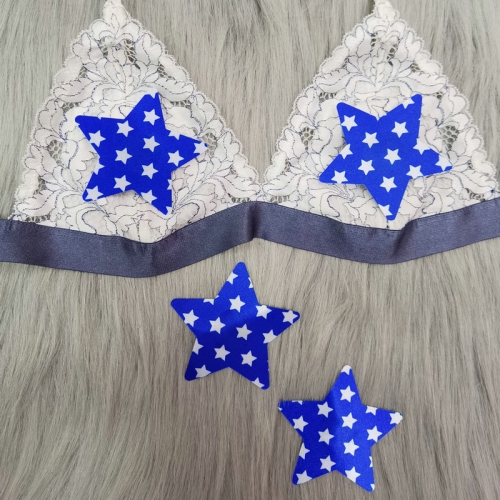 Sexy Star Nipple Cover Boob Covers Cute Fashion Custom Nipple Pasties Breast Stickers Adhesive