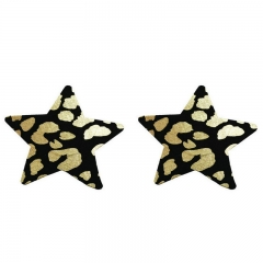Black Cross Nipple Pasties Sexy Adhesive Thin Nipple Cover Prevent Nipple Slip Disposable Breast Pasties