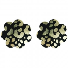 Black Cross Nipple Pasties Sexy Adhesive Thin Nipple Cover Prevent Nipple Slip Disposable Breast Pasties